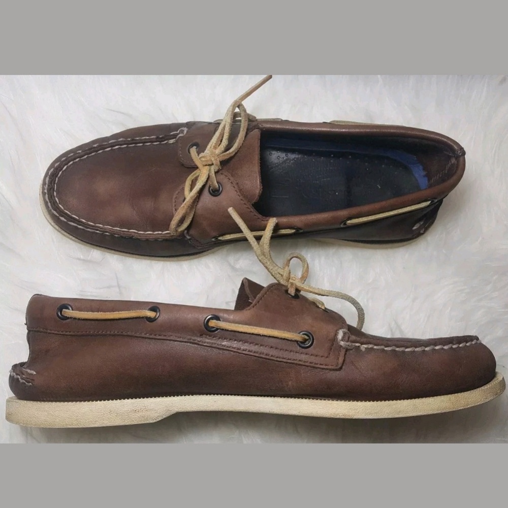 Sperry Leather Boat Shoes 11.5 Mens